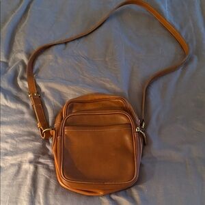 Classic Vintage Coach Leather Crossbody